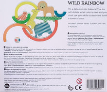 Wild Rainbow Wooden Balancing Game