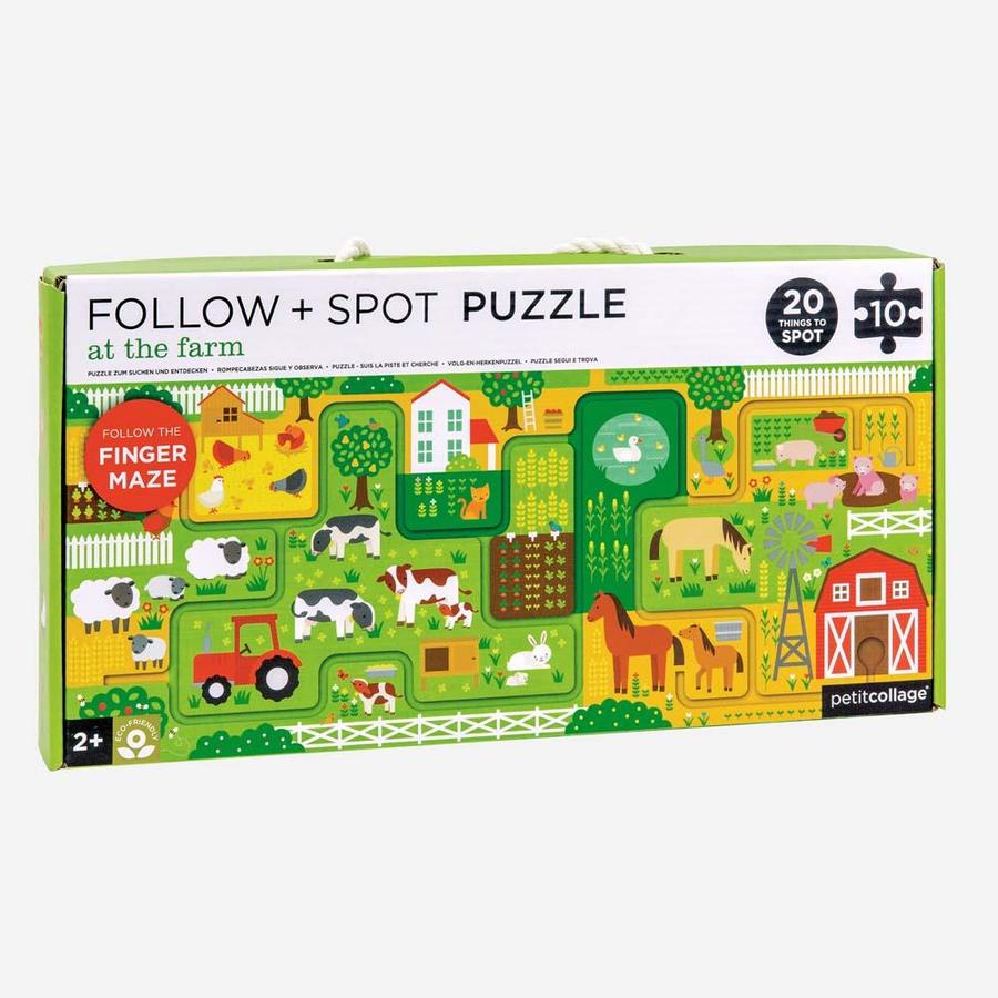 Follow spot puzzle