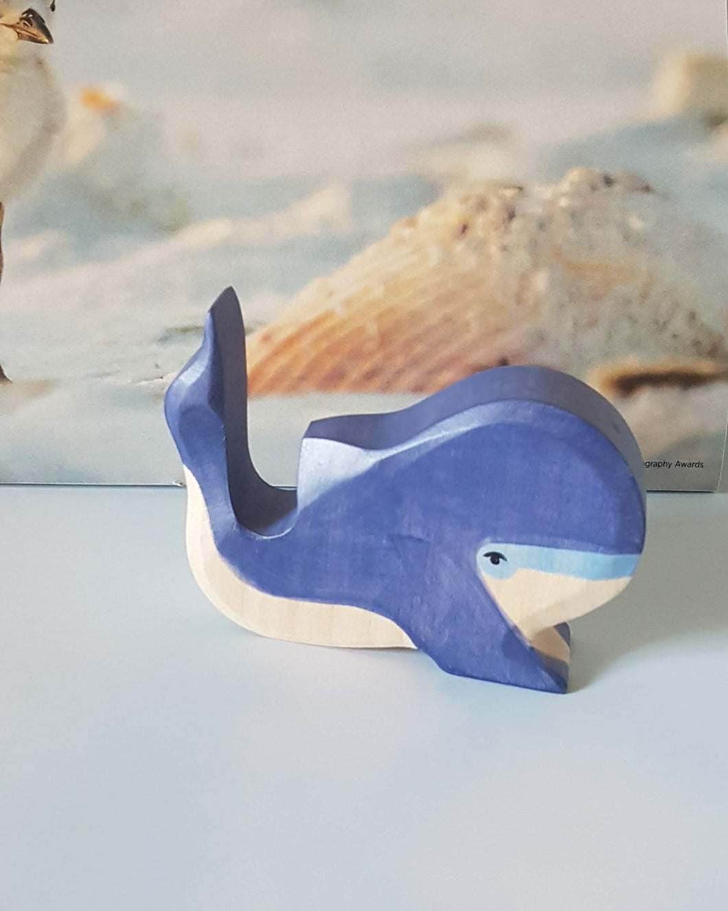 Blue Whale-Holztiger