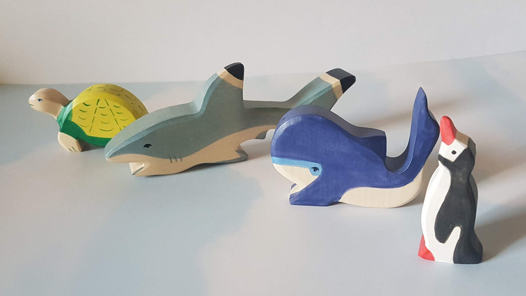 Sea animals -set of 4-Holztiger