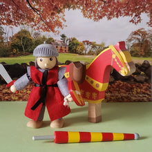 Knight with Horse-Flexible action figure