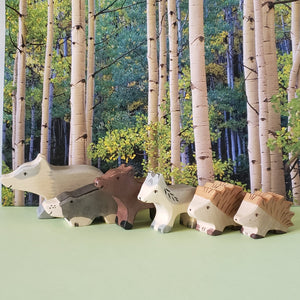 Woodland Animals-2-Set of 6-Holztiger