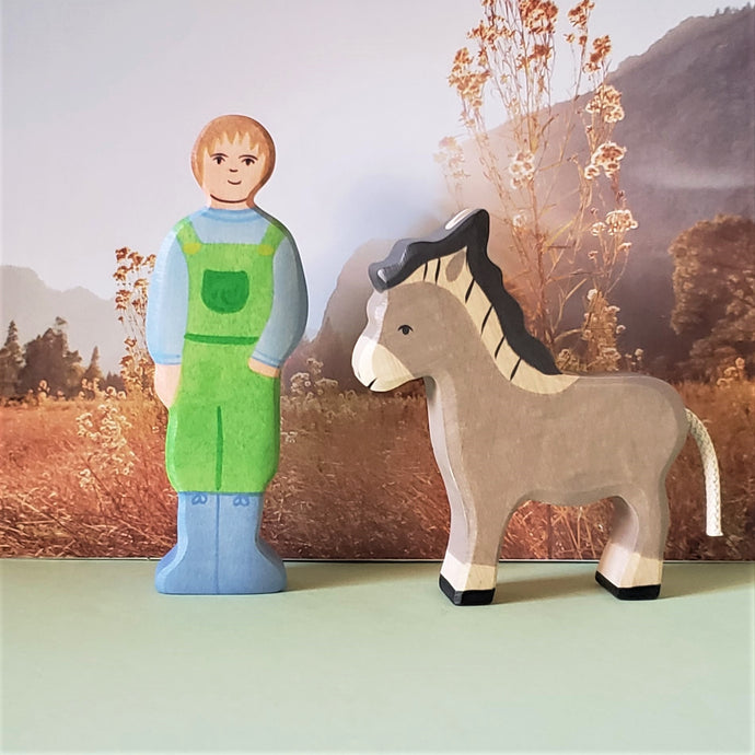 farmer donkey holztiger