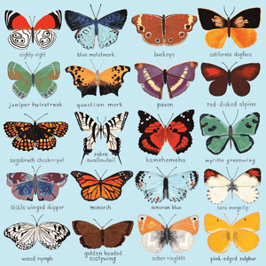 Puz 500 Family Butterflies North America