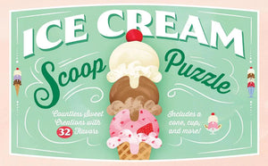 Ice Cream Scoop Puzzle Countless Sweet Creations with 32 Flavors