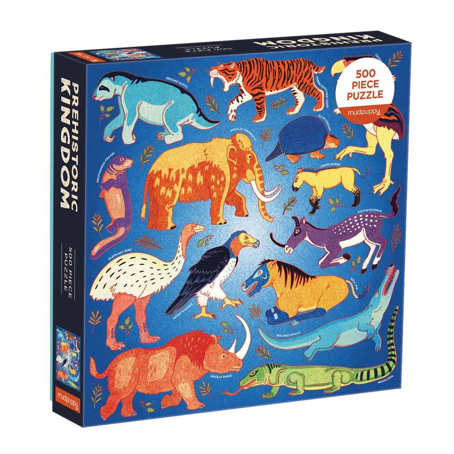 Prehistoric Kingdom 500 Piece Family Puzzle