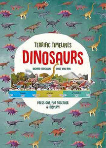 Terrific Timelines: Dinosaurs Press out Book